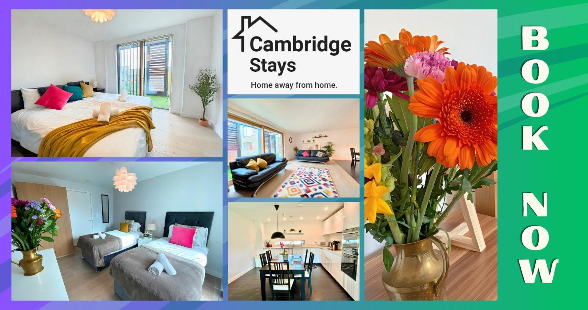 Cambridge Stays - Apartment At Addenbrooke Hospital And Bio Campus - Free Private Parking Exterior foto